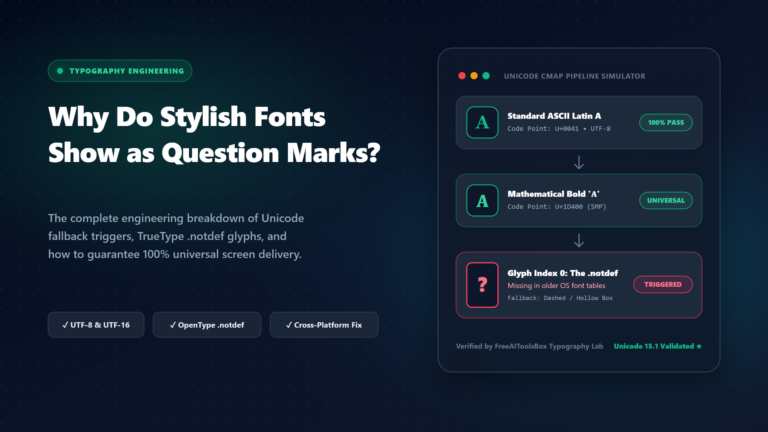 Why Do Stylish Fonts Show as Question Marks (Tofu Boxes)? How to Fix It